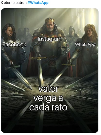 La caída de WhatsApp e Instagram inspiran memes este 3 de abril
