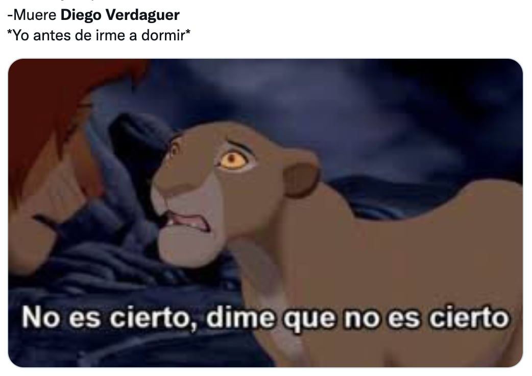 Lamentan en redes muerte de Diego Verdaguer