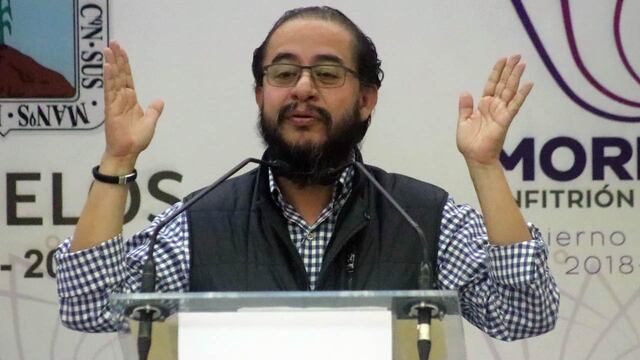 Hugo Eric Flores, delegado de programas sociales en Morelos