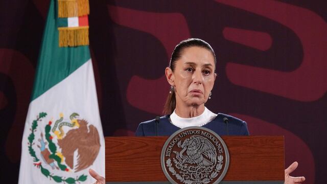 Claudia Sheinbaum en Palacio Nacional el lunes 10 de junio de 2024