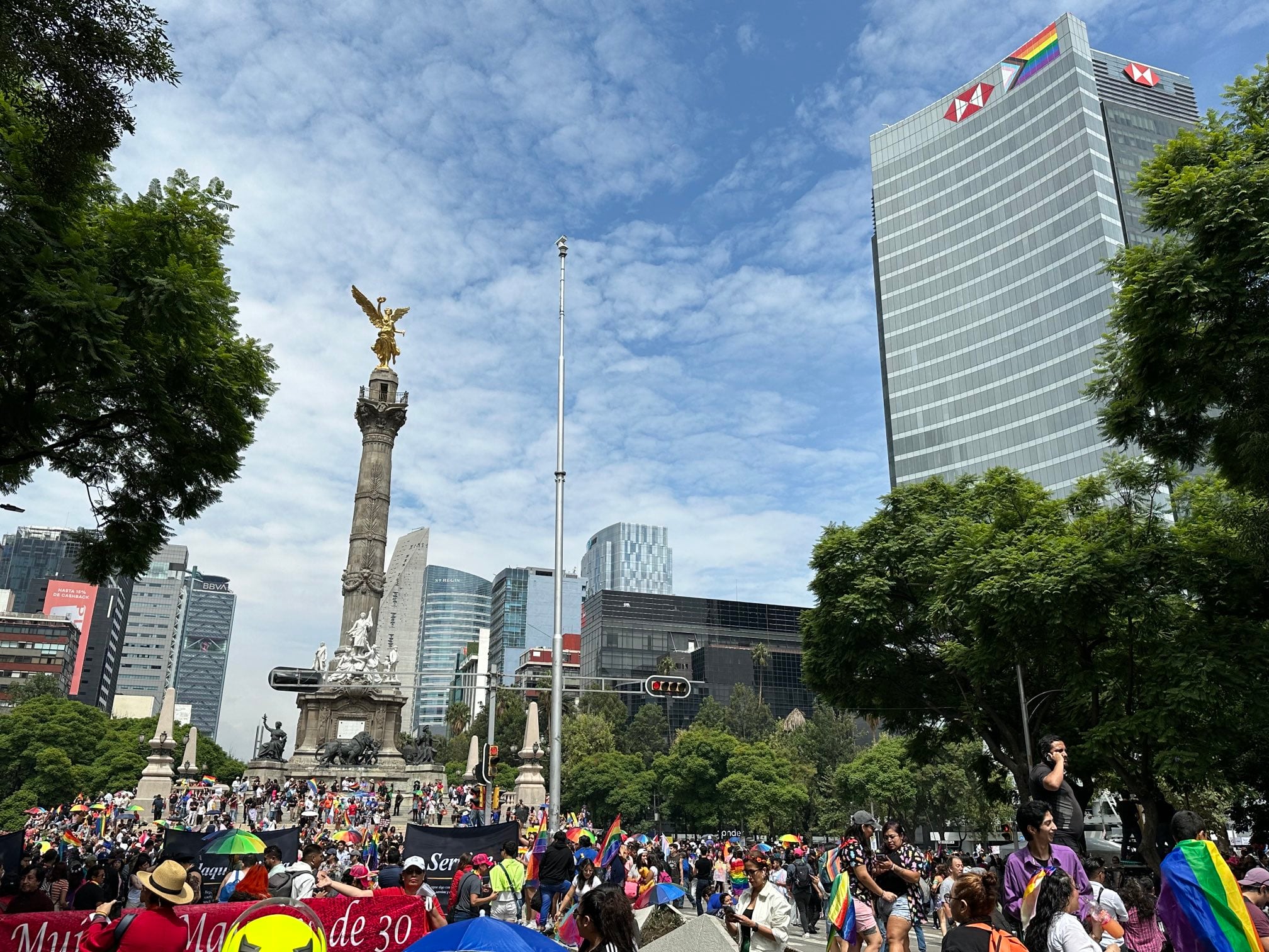 Marcha LGBT 2024 en CDMX