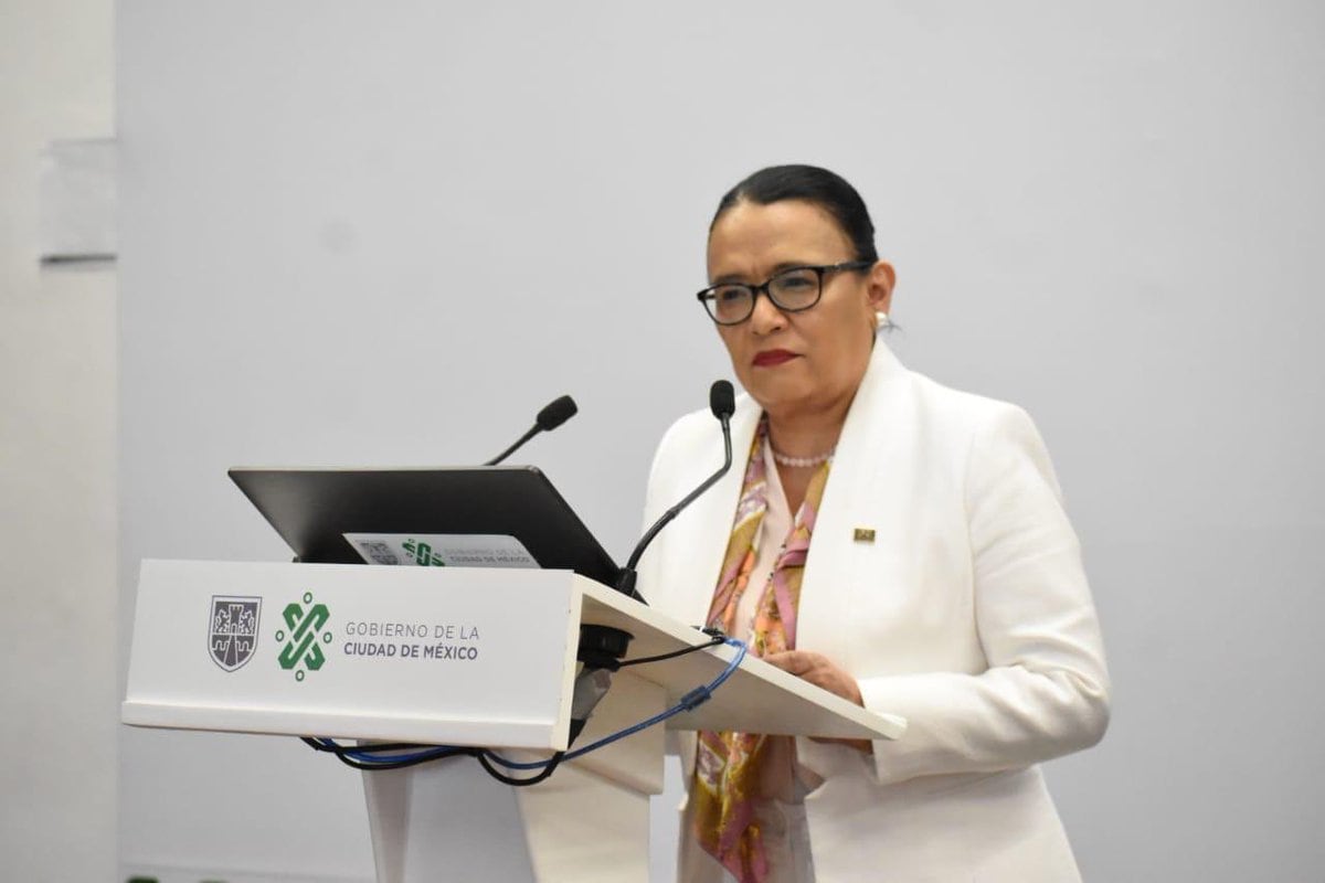 Rosa Icela Rodríguez presume avances en seguridad y justicia en la mañanera.