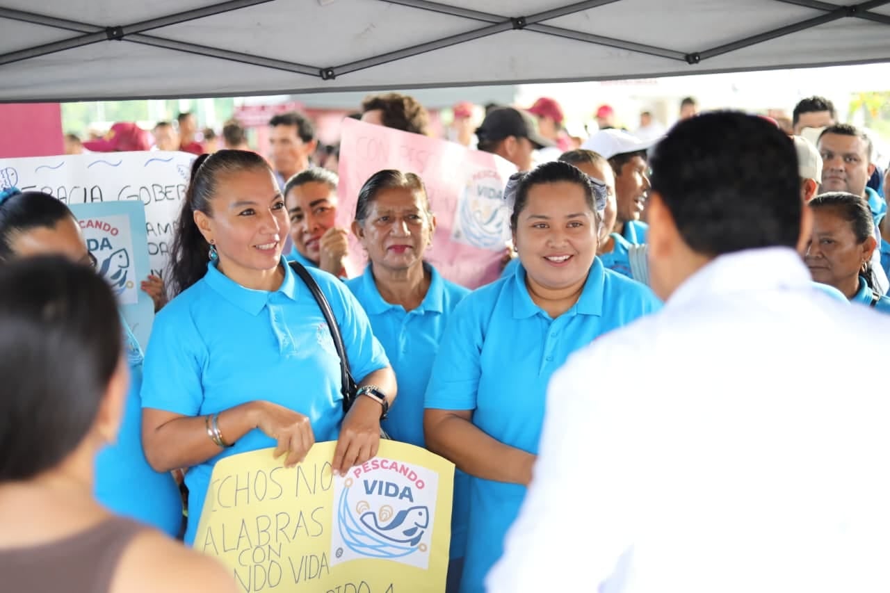 Pescando Vida impulsa a mujeres de Tabasco en la producción acuícola