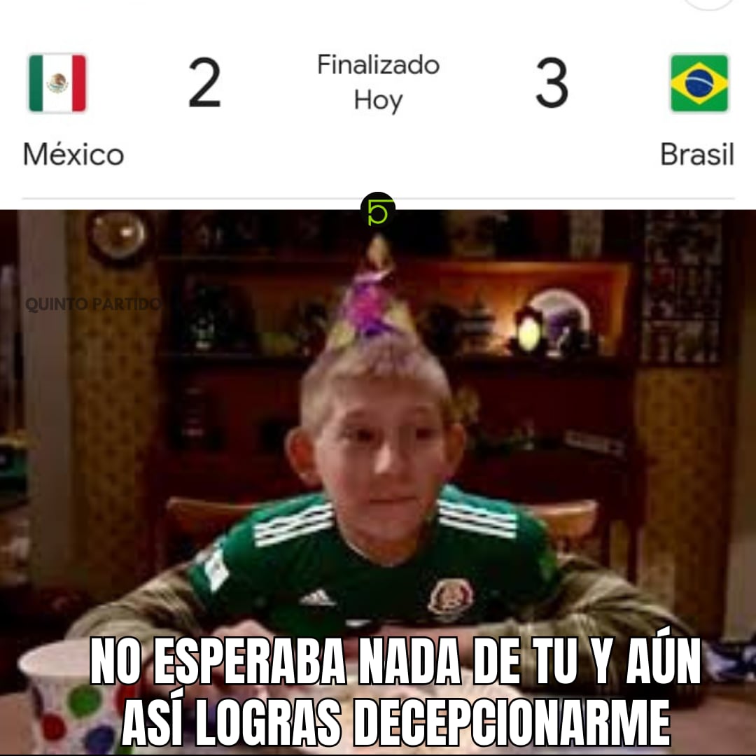Meme de México vs Brasil