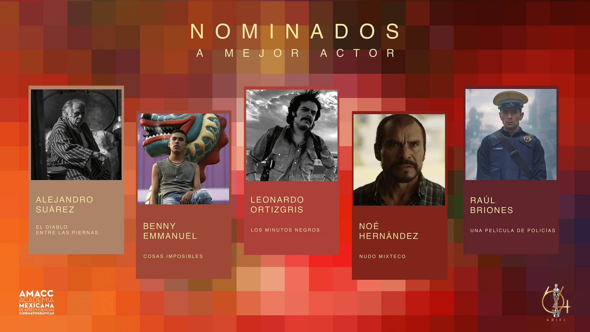 Nominados al Premio Ariel 2022
