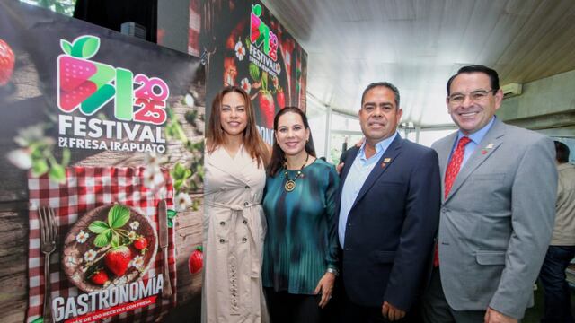 Lorena Alfaro presenta en CDMX la XIII edición del Festival de la Fresa.