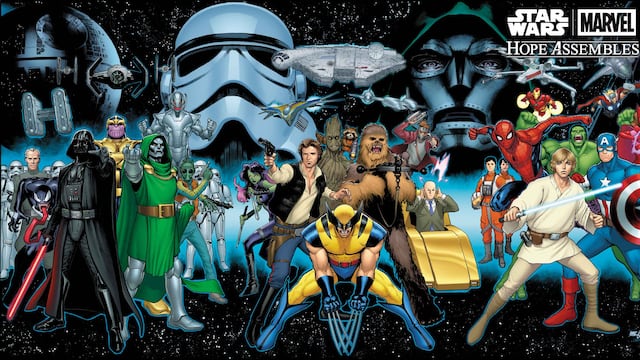 Habrá un crossover de Marvel y Star Wars