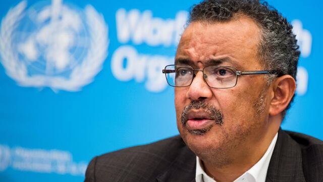 Tedros Adhanom Ghebreyesus. OMS