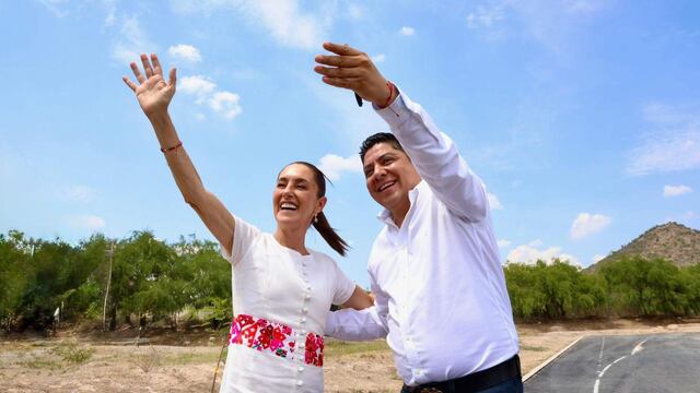 Claudia Sheinbaum y Ricardo Gallardo