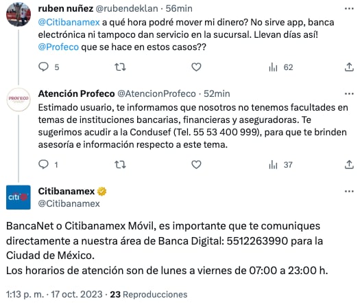 citibanamex fallas