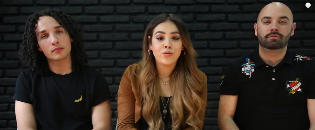 Los Rulés y Danna Paola.