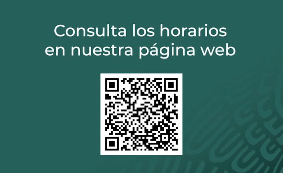 Código QR para consultar información del Autobús AIFA-CDMX