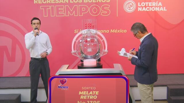 Resultados Sorteo Melate Retro 1395: ganadores hoy 30 de enero 2024