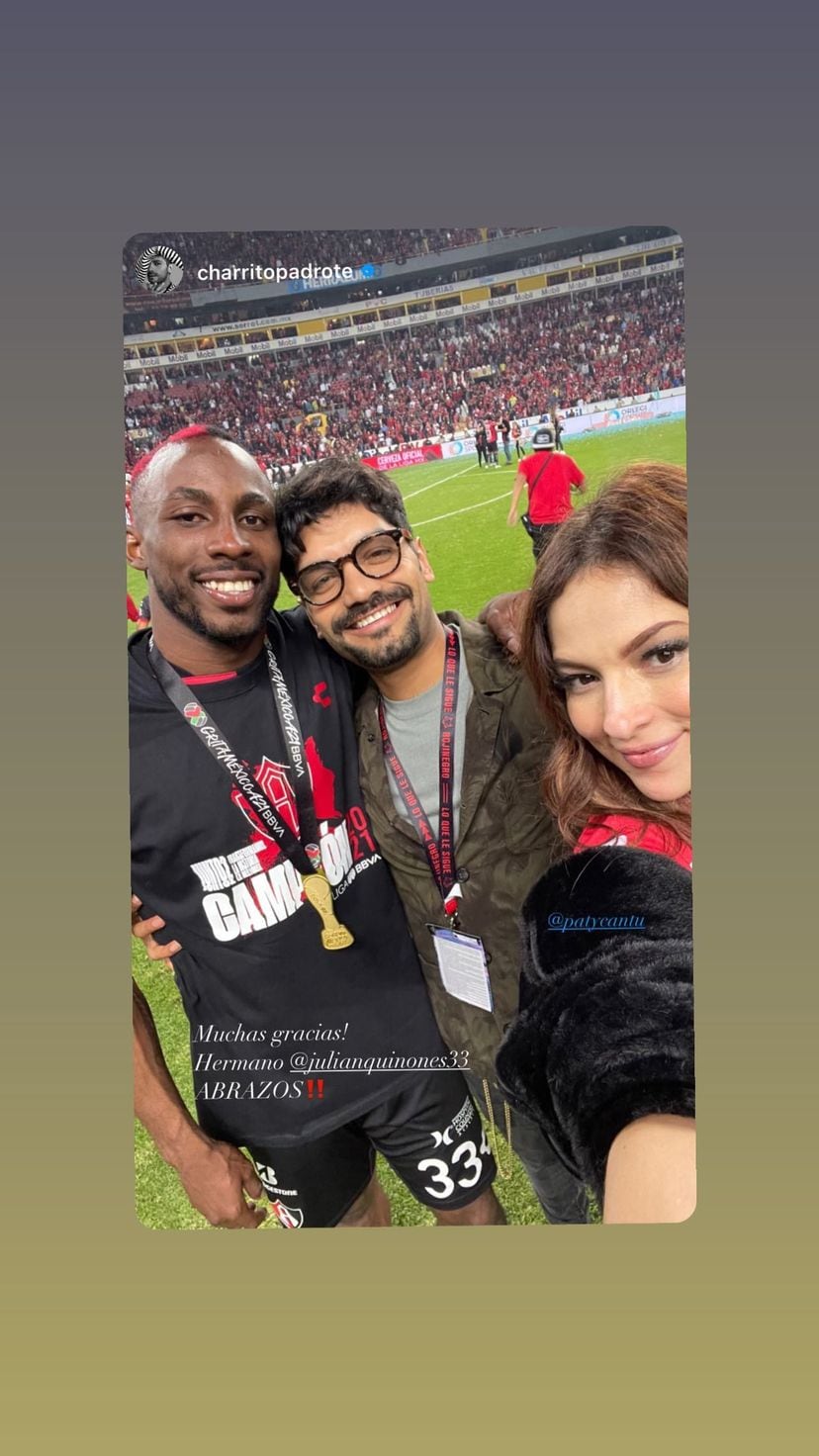 Paty Cantú en final de la Liga MX