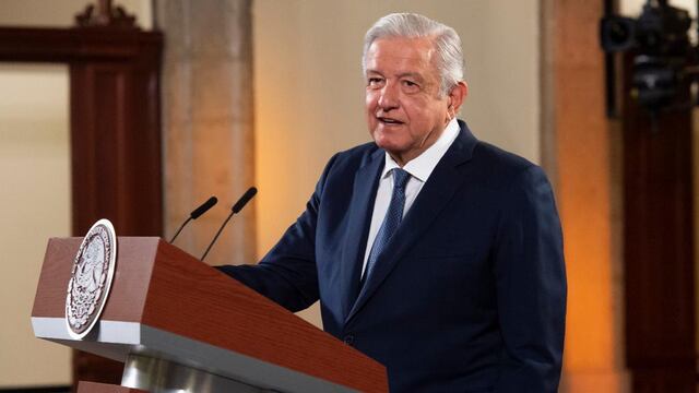 AMLO en la mañanera del 2 de junio de 2022 en Palacio Nacional