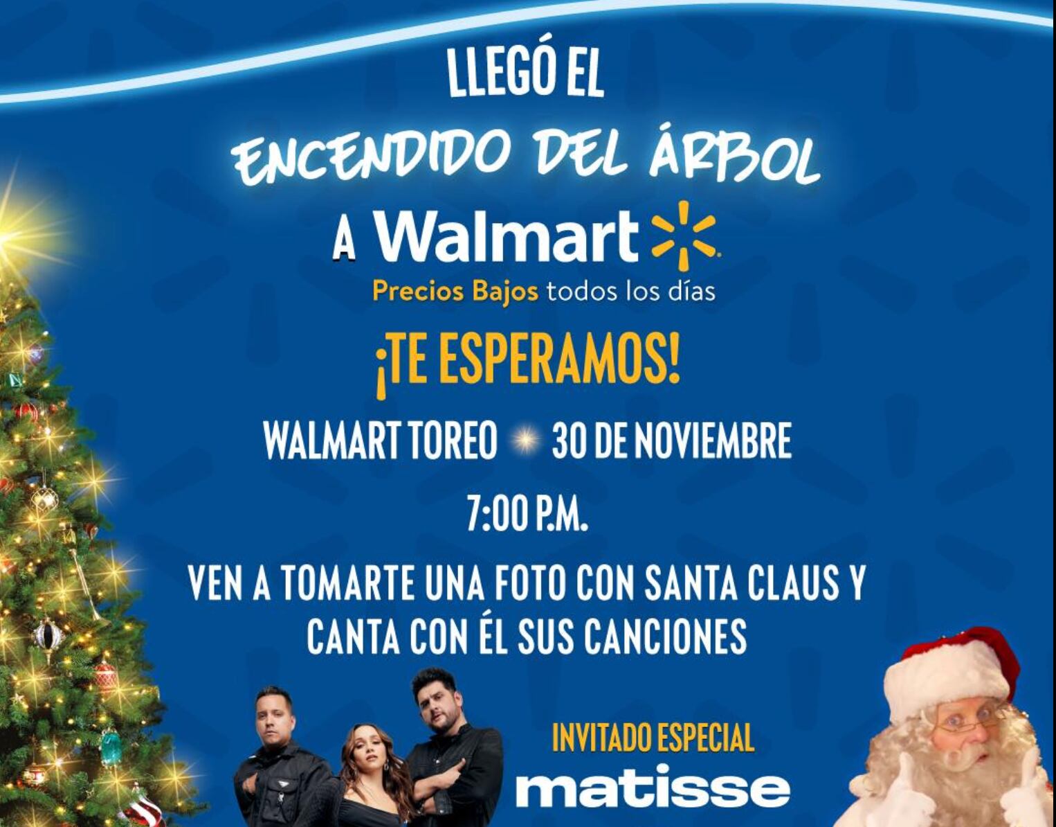 concierto de Matisse en Walmart Toreo