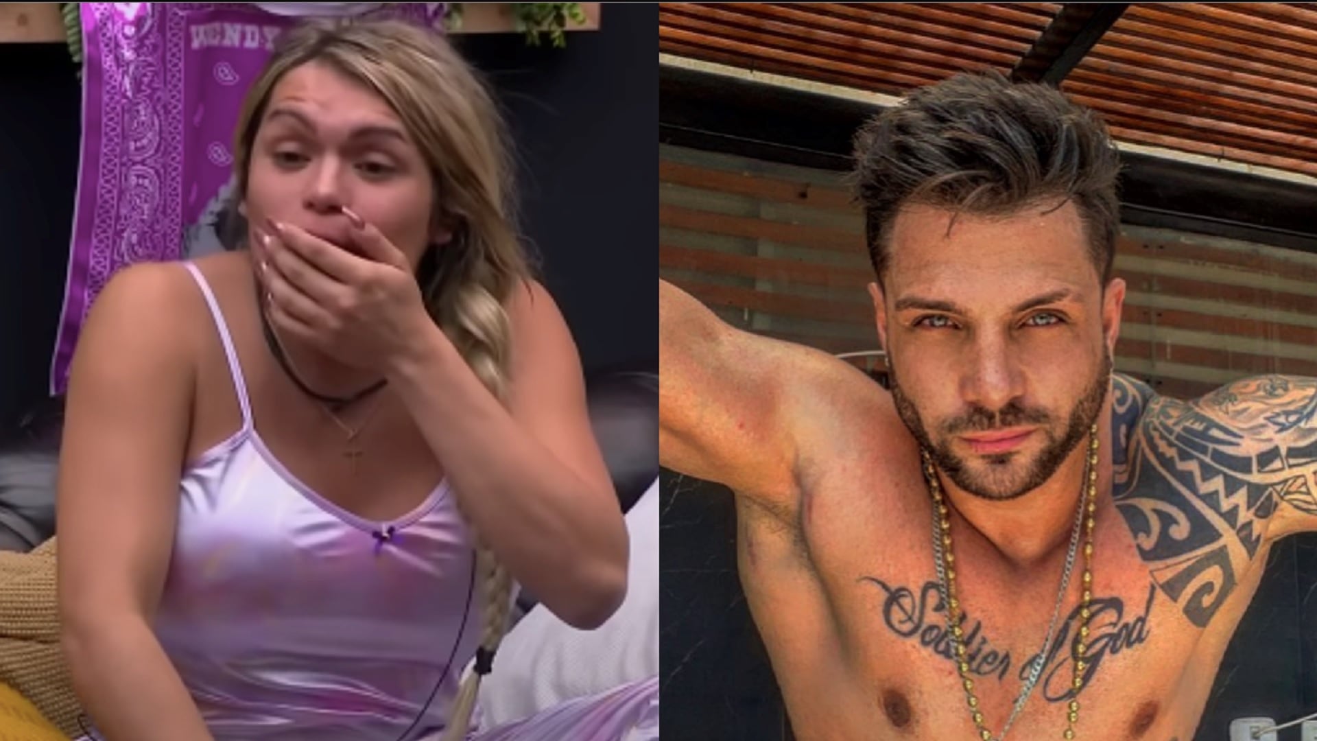 Wendy Guevara y Nicola Porcella