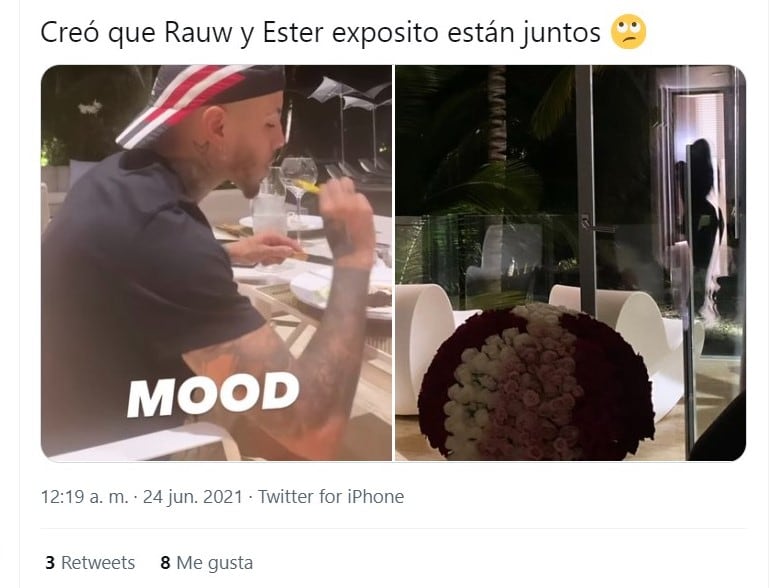 Publicación de Twitter