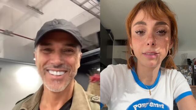 Sergio Mayer y Natalia Téllez