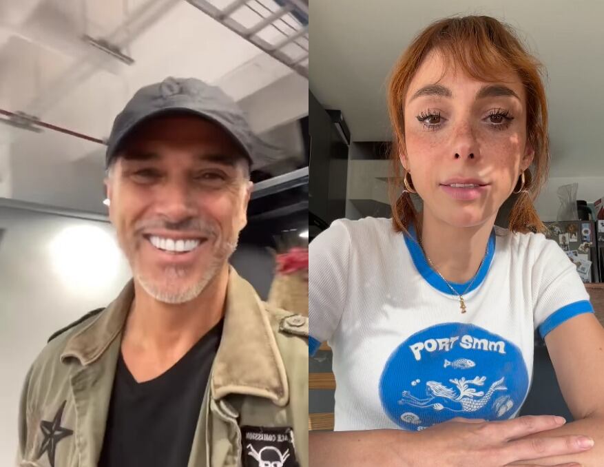 Sergio Mayer y Natalia Téllez