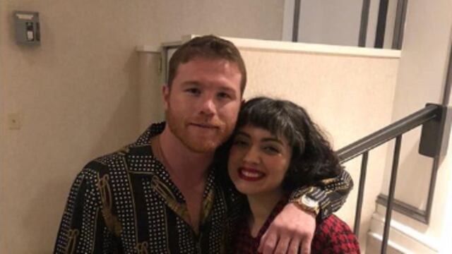 Mon Laferte y ‘Canelo’ Álvarez