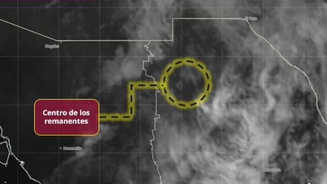 Huracán Polo se degrada: Conagua confirma que ahora es una baja presión remanente