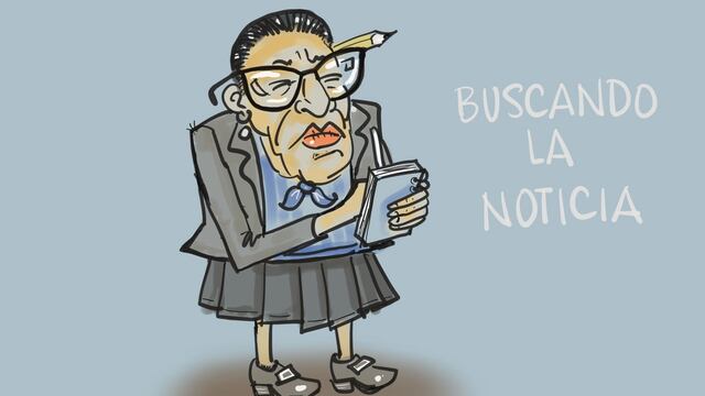 Caricatura Rosa Icela, por Garabato