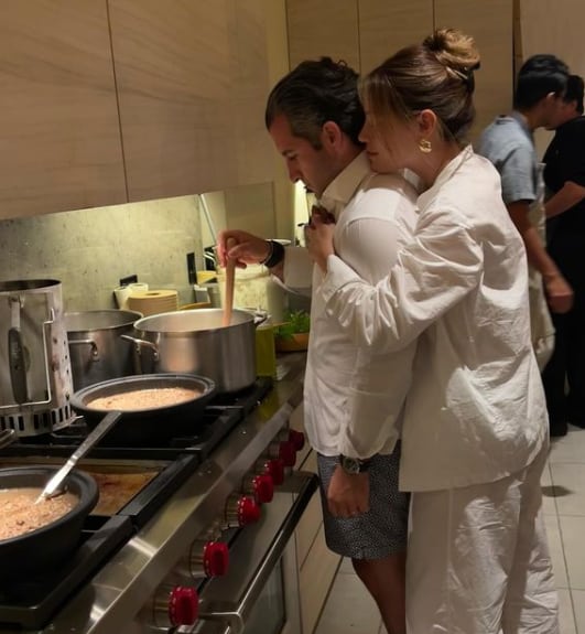 Michelle Salas y Danilo Díaz