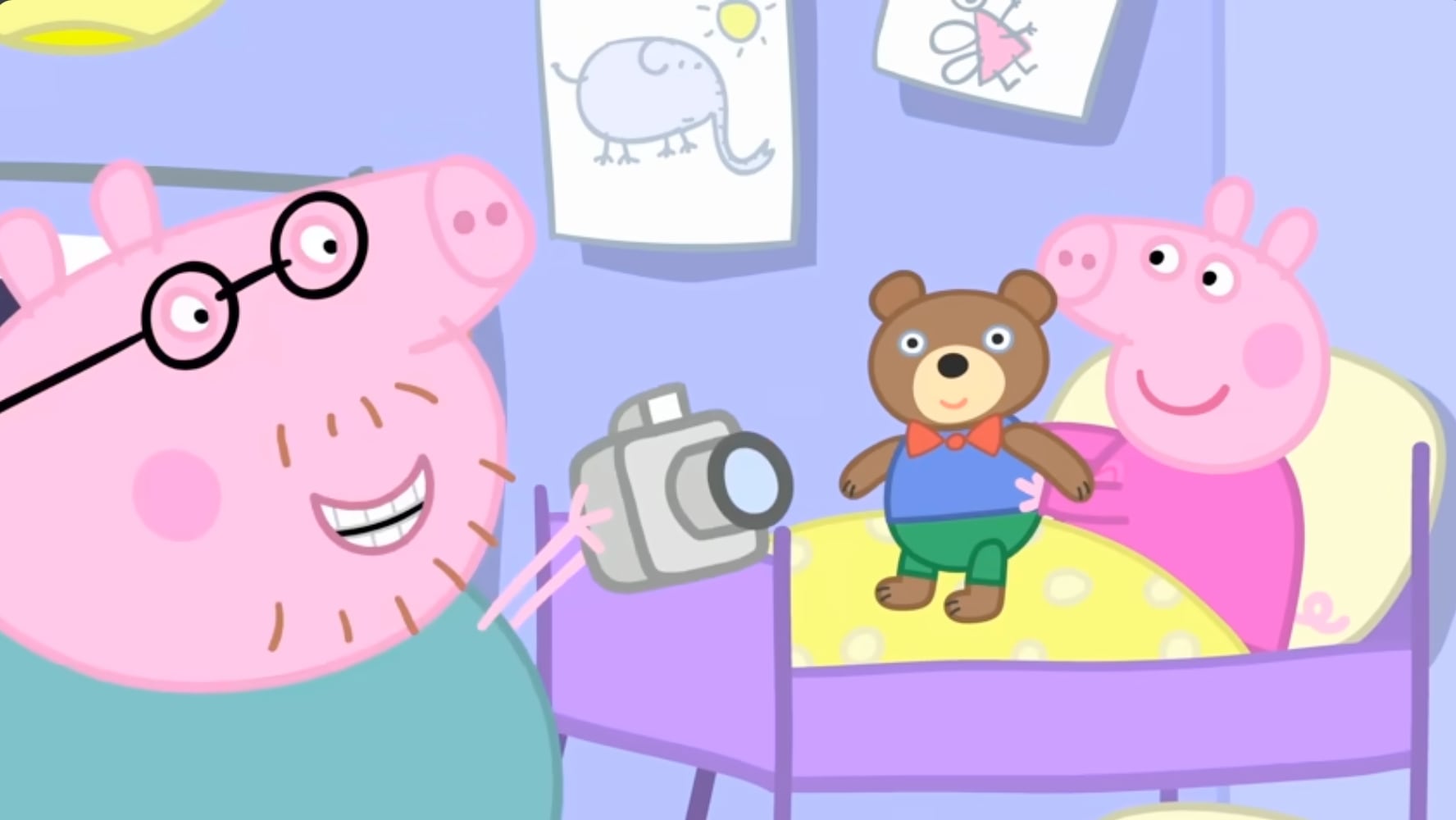 Capítulo El osito Teddy visita la casa de Peppa Pig por Día de Winnie the Pooh