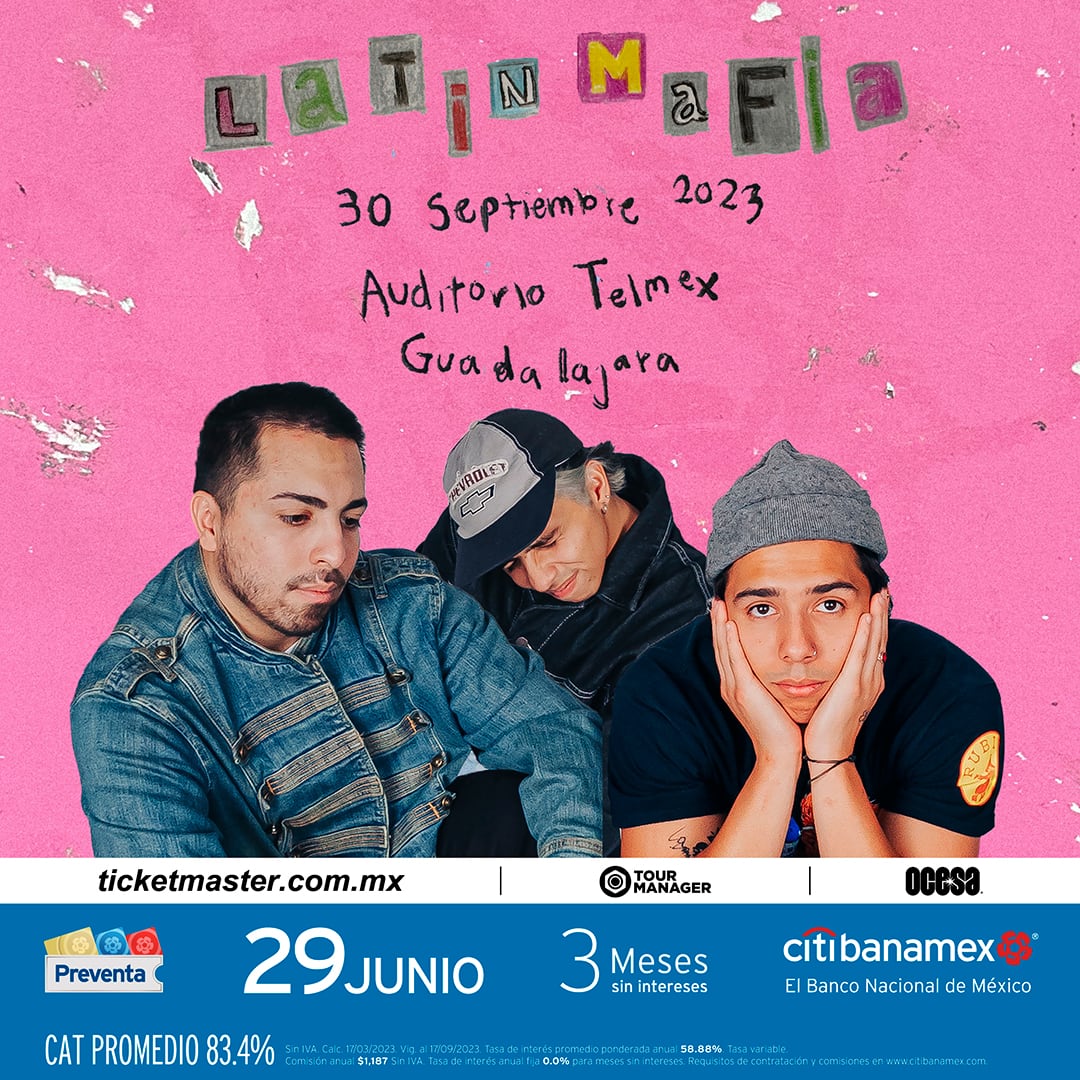 Latin Mafia: Precio de boletos en Ticketmaster para conciertos en Guadalajara