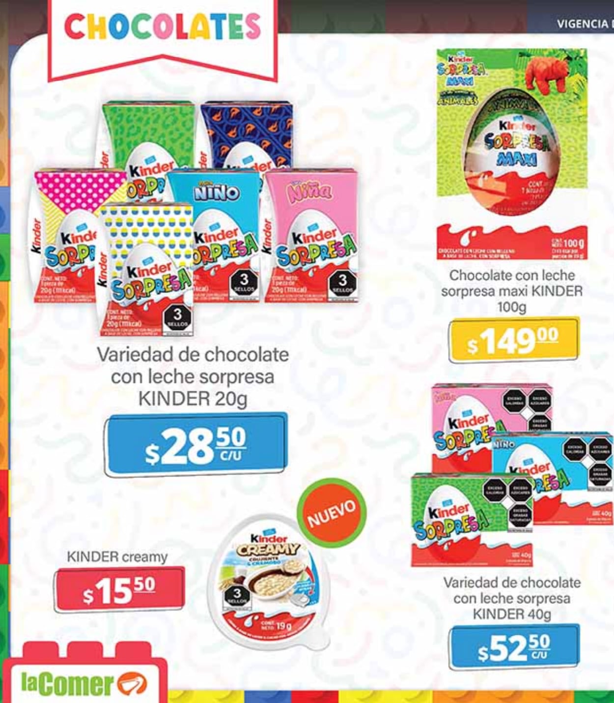 Ofertas Día del Niño en La Comer