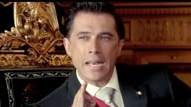Sergio Mayer en 'La Dictadura Perfecta'