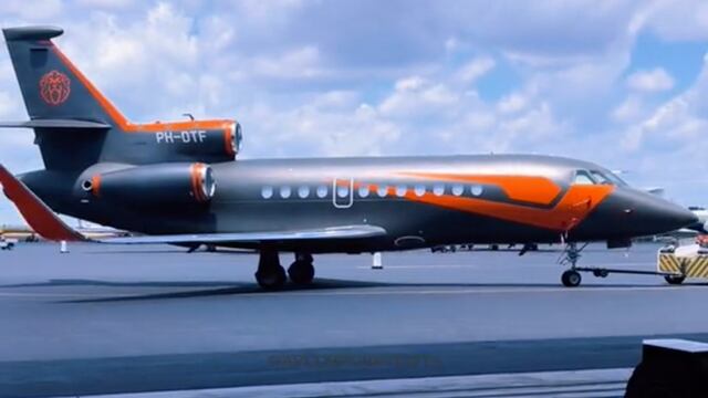 Jet de Max Verstappen