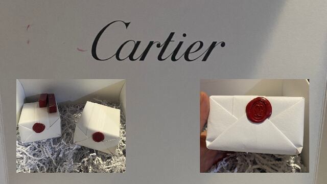 Final feliz: Ya recibió los carísimos aretes Cartier que compró en 200 pesos por error