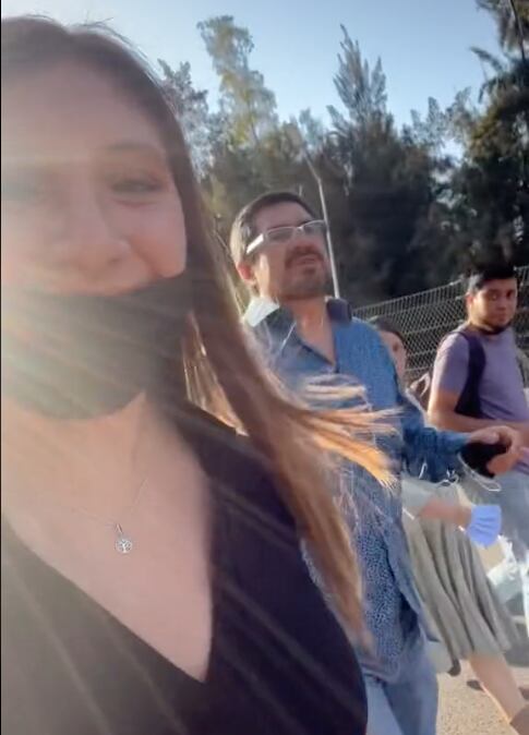 papá e hija en el Tecate Emblema
