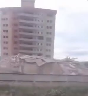 imágenes tras el terremoto de 7.1 en Venezuela