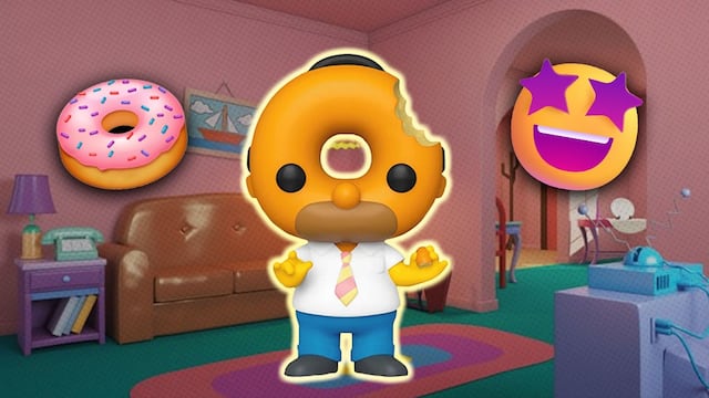 Funko Pop! de Homero Simpson cabeza de dona