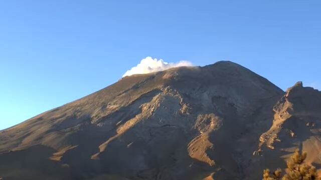 Volcán Popocatépetl el 26 de septiembre