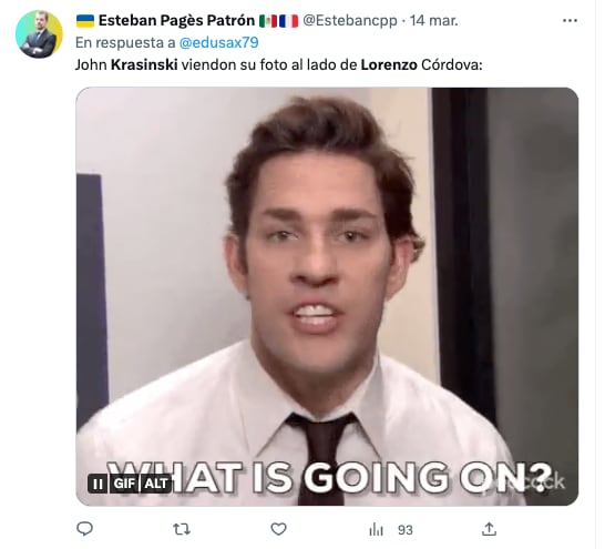Memes coments Lorenzo Córdova John Krasinski