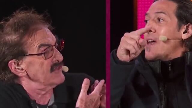 Camoranesi y La Volpe discuten