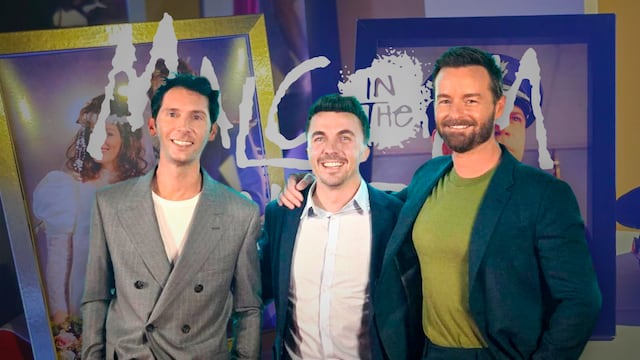 Elenco de Malcolm el de en medio en el evento de CDMX