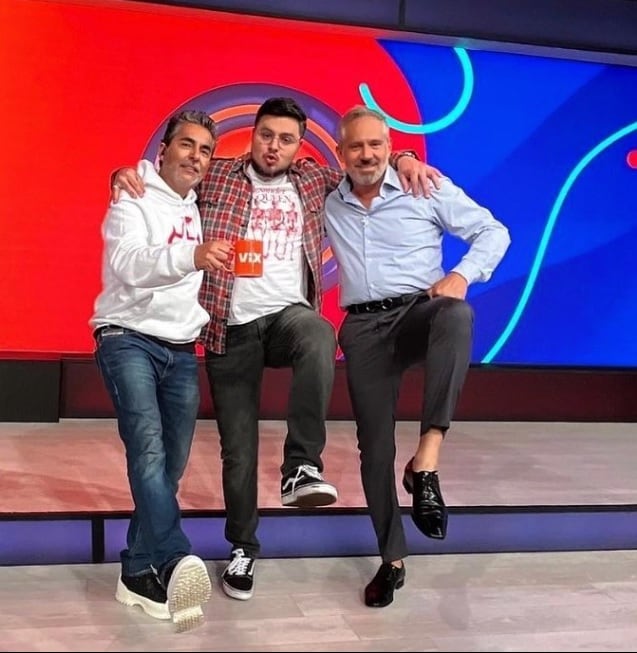 Paul Stanley, Raúl Araiza y Arath de la Torre