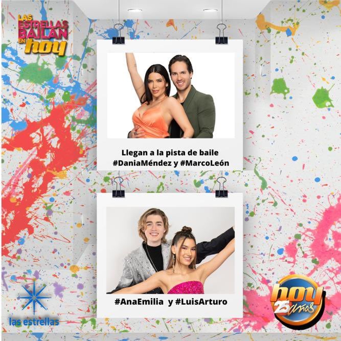 Las Estrellas bailan en Hoy 2023