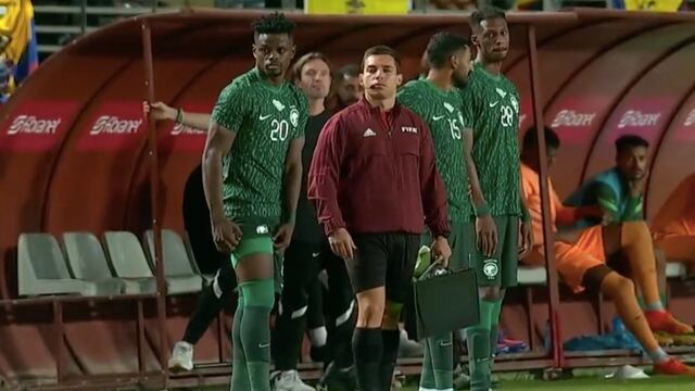 Arabia Saudita vs Ecuador (Foto: Captura de video)