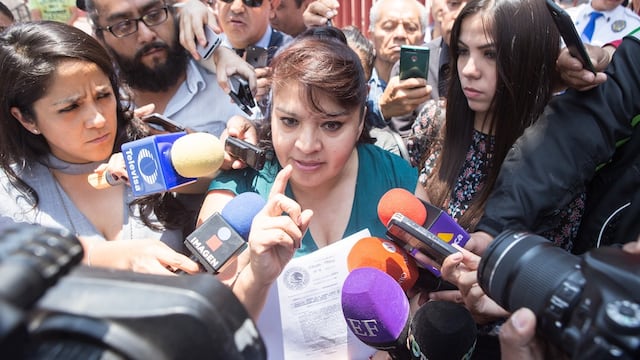 Nestora Salgado presenta demanda contra José Antonio Meade