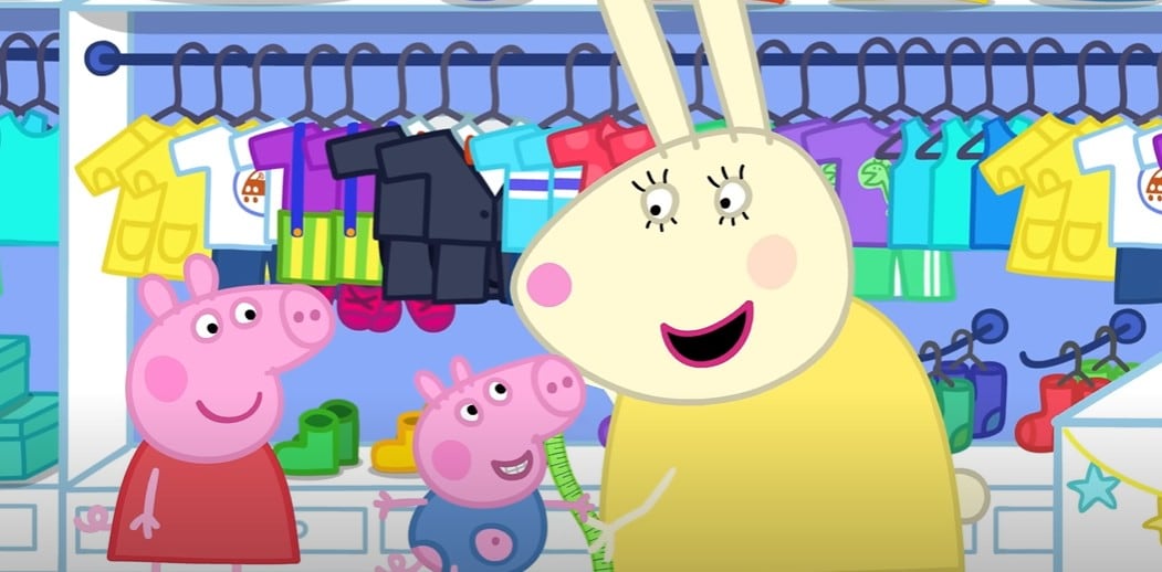 Peppa Pig juega a trabajar