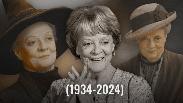 Muere Maggie Smith, actriz de Harry Potter y Dowton Abbey