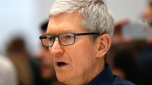 Tim Cook, director ejecutivo de Apple.