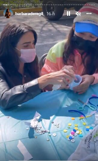 Bárbara de Regil convive con niños con enfermedades crónicas.