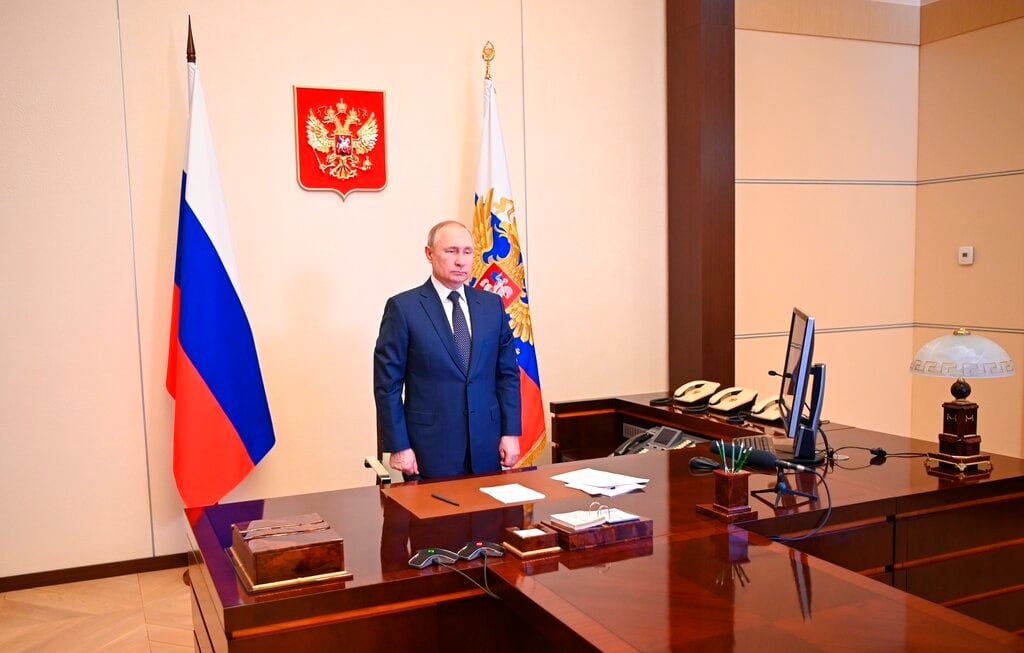 Vladimir Putin, presidente de Rusia